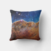 カリーナ星雲の宇宙の崖 クッション (裏面)