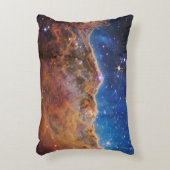 カリーナ星雲の宇宙の崖、ジェームズ・ウェッブ高解像度 アクセントクッション (正面(垂直))