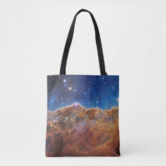 カリーナ星雲の宇宙の崖 トートバッグ