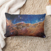 カリーナ星雲の宇宙の崖 ランバークッション (ブランケット)