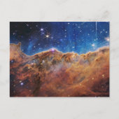 カリーナ星雲の宇宙の崖 | James Webb | ポストカード (正面)