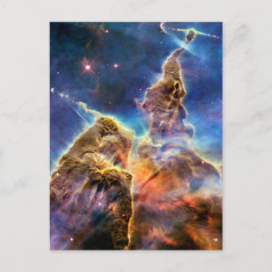 カリーナ星雲 ミスティックマウンテン 宇宙の写真 ポストカード