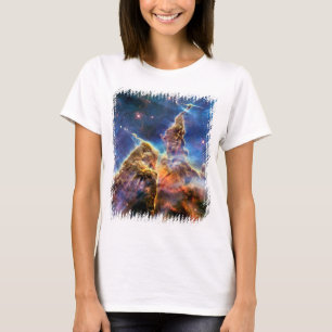 カリーナ星雲 ミスティックマウンテン 宇宙の写真 Tシャツ