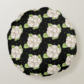 カリーフラワー ラウンドクッション (裏面)