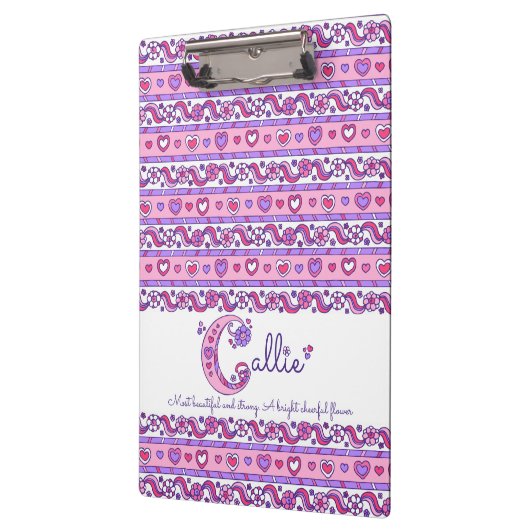 カリー名とはハートのクリップボードを意味 クリップボード (左)