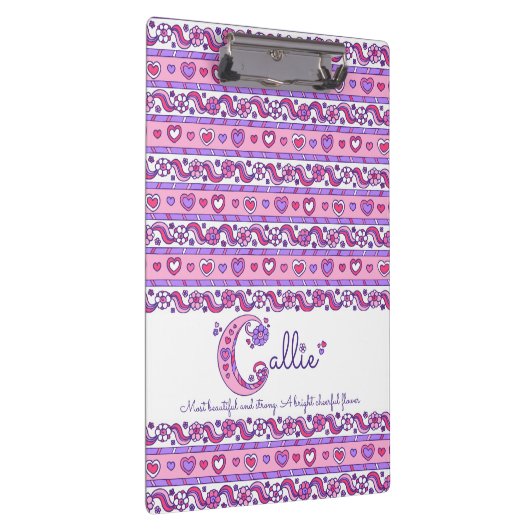 カリー名とはハートのクリップボードを意味 クリップボード (右)