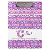 カリー名とはハートのクリップボードを意味 クリップボード (正面)