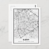 カリー地図 ポストカード (正面/裏面)