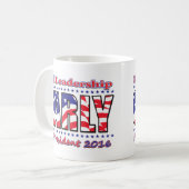 カリー·フィオリーナ大統領 コーヒーマグカップ (正面左)