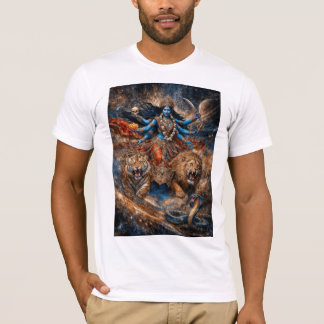 カリ女神の宇宙の力 Tシャツ