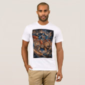 カリ女神の宇宙の力 Tシャツ (正面フル)