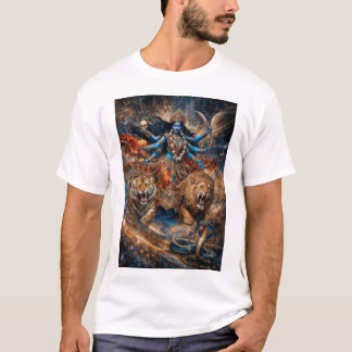 カリ女神の宇宙パワー Tシャツ