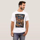 カリ女神の宇宙パワー Tシャツ (正面フル)