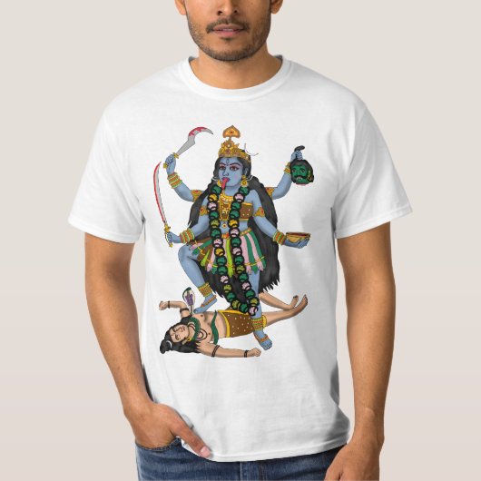 カリ女神Tシャツ Tシャツ (正面)