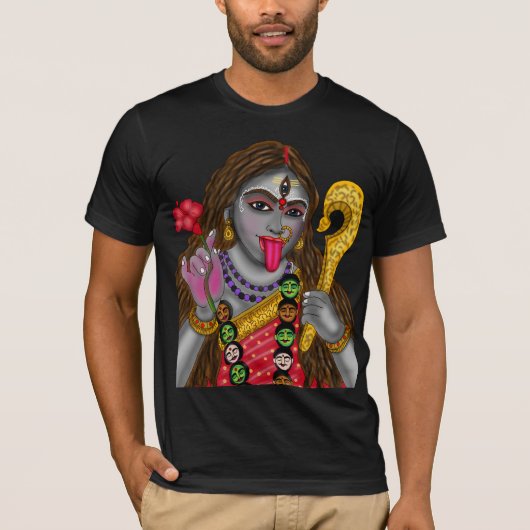 カリ女神Tシャツ Tシャツ (正面)