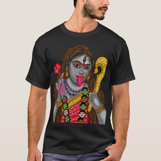 カリ女神Tシャツ Tシャツ (正面)