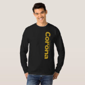 カリ州リバーサイド郡コロナの晴れた日 Tシャツ (正面フル)