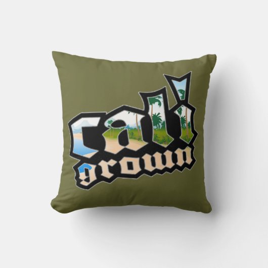 カリ生枕 クッション (正面)