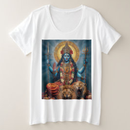 カリ・ウイズイン プラスサイズTシャツ
