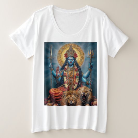 カリ・ウイズイン プラスサイズTシャツ (デザイン正面)