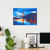 カリ、ゴールデンゲートブリッジサンフランシスコベイHSS ポスター (ホームオフィス)