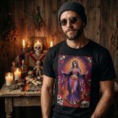 カリ・サンタ・ムエルテ 死者の日Tシャツ Tシャツ