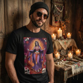 カリ・サンタ・ムエルテ 死者の日Tシャツ Tシャツ