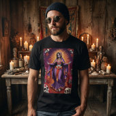 カリ・サンタ・ムエルテ 死者の日Tシャツ Tシャツ