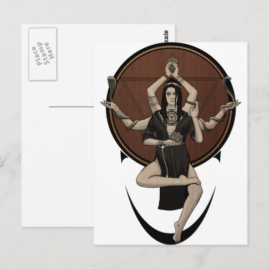 カリ ポストカード (正面/裏面)
