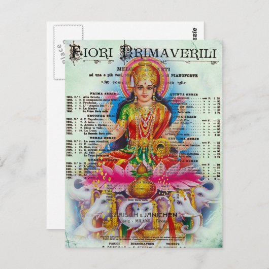 カリ ポストカード (正面/裏面)