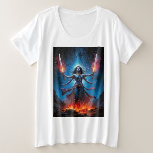 カリ・ライジング プラスサイズTシャツ (デザイン正面)