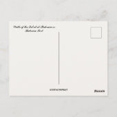 カルアットアルバーレーンまたはバーレーン砦の壁 ポストカード (裏面)