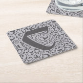 カルカソンヌのペーパーコースター スクエアペーパーコースター (アングル)