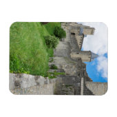 カルカソンヌの要塞の壁 マグネット (横)