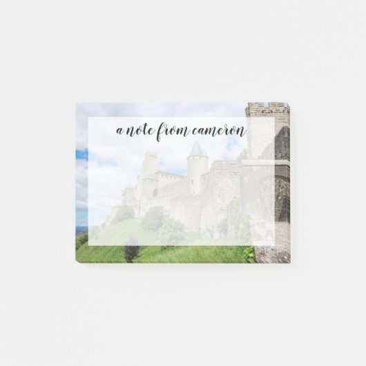 カルカソンヌの要塞化都市 ポストイット (正面)