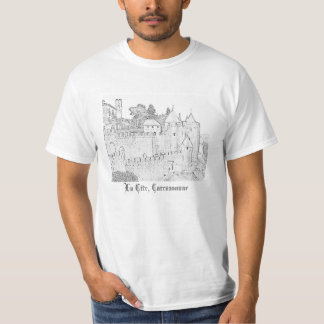 カルカソンヌのLaは引用します Tシャツ