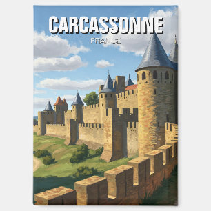 カルカソンヌフランス旅行の壁 マグネット