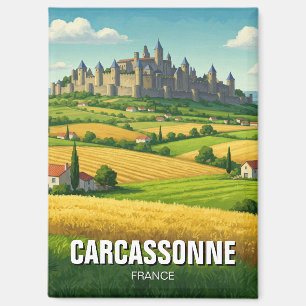 カルカソンヌフランス旅行 マグネット