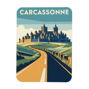 カルカソンヌフランス旅行 マグネット