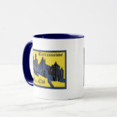 カルカソンヌホテルデラシテ マグカップ (正面左)