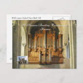 カルカソンヌ器官 ポストカード (正面/裏面)