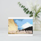 カルカソンヌ市街の壁ポスター ポストカード (スタンド正面)