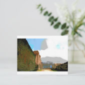 カルカソンヌ市街の壁 ポストカード (スタンド正面)