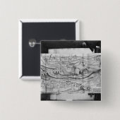 カルカソンヌ1462年市そして村 缶バッジ (正面&裏面)