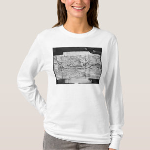 カルカソンヌ1462年市そして村 Tシャツ