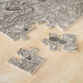 カルカソンヌ ジグソーパズル (側面)