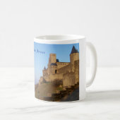 カルカソンヌ、フランス コーヒーマグカップ (正面右)