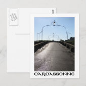 カルカソンヌ ポストカード (正面/裏面)