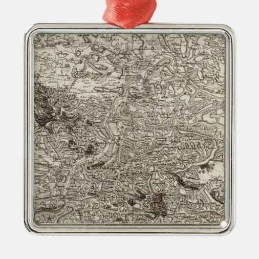 カルカソンヌ メタルオーナメント (正面)