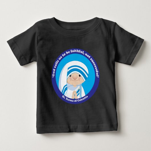 カルカッタの聖テレサ ベビーTシャツ (正面)